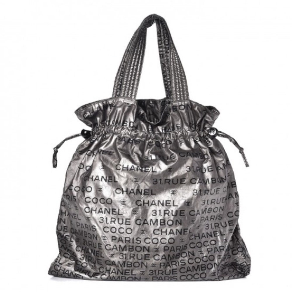 Chanel Unlimited monogram logo print tote bag